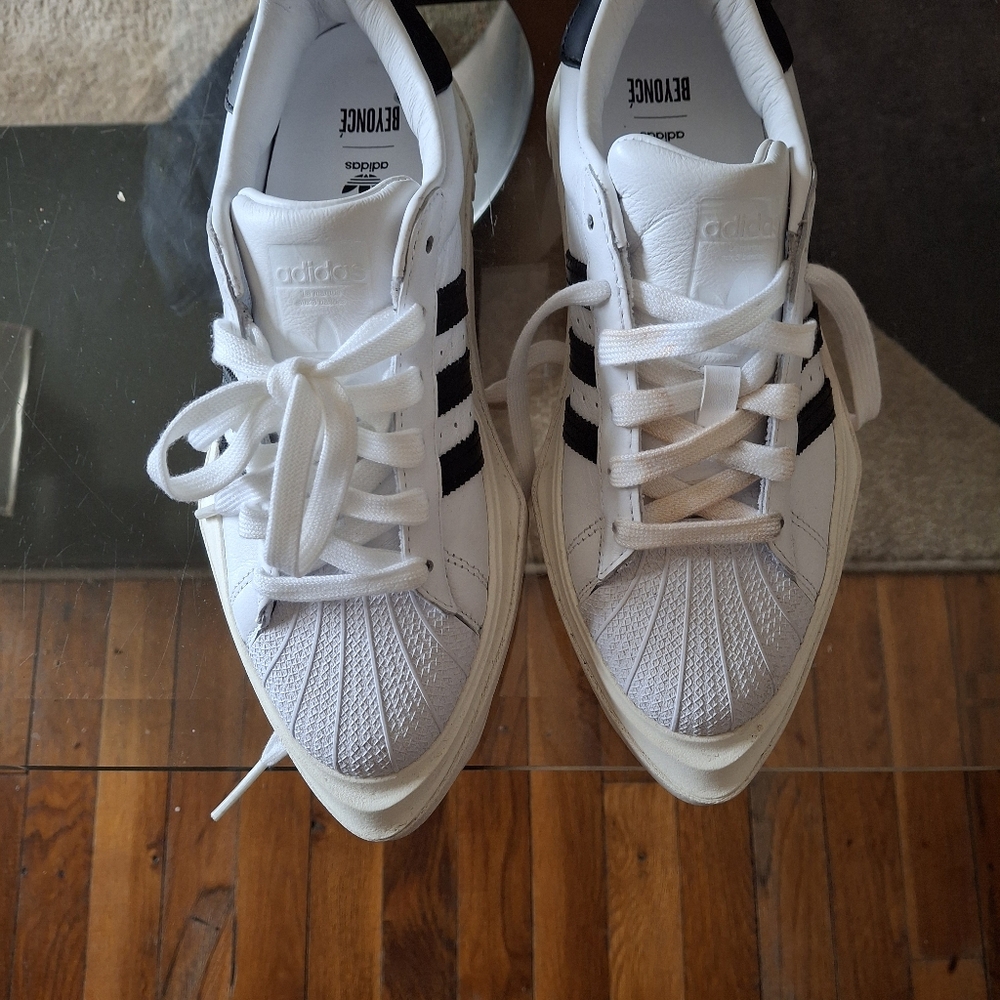 Adidas White and Black Sneakers
